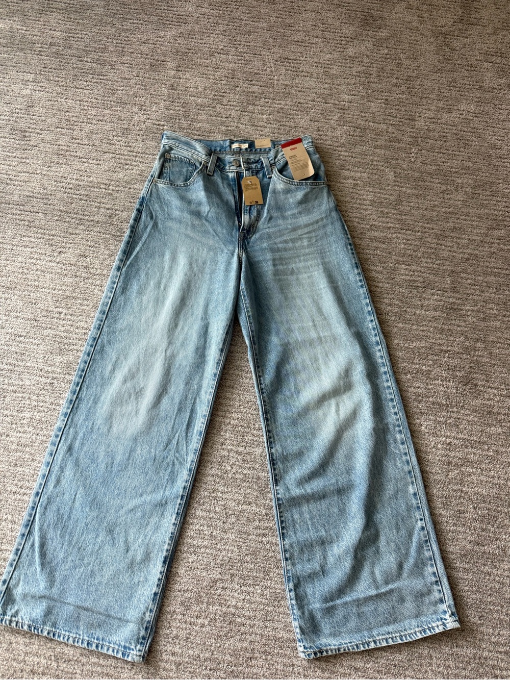 Levi's CINCH BAGGY
LIGHTWEIGHT WOMEN'S
JEANS Invested Indigo 27 x 31 NEW